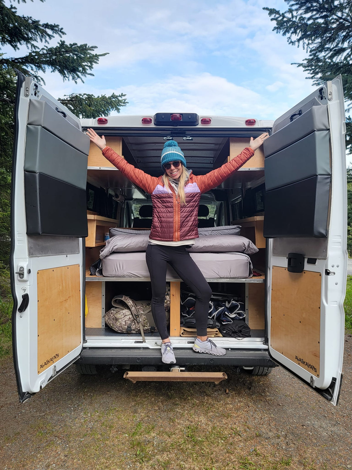 Camping Alaska - in a Camper Van!
