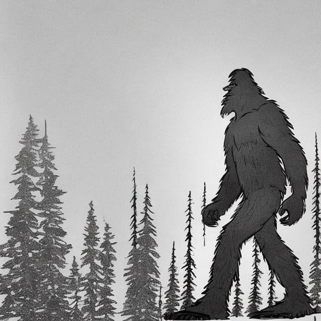 Here's what to do if you encounter a Bigfoot while deer hunting